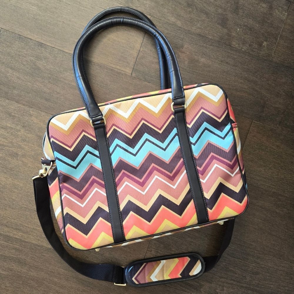 Missoni x Target Colore Zig Zag Travel Bag EUC